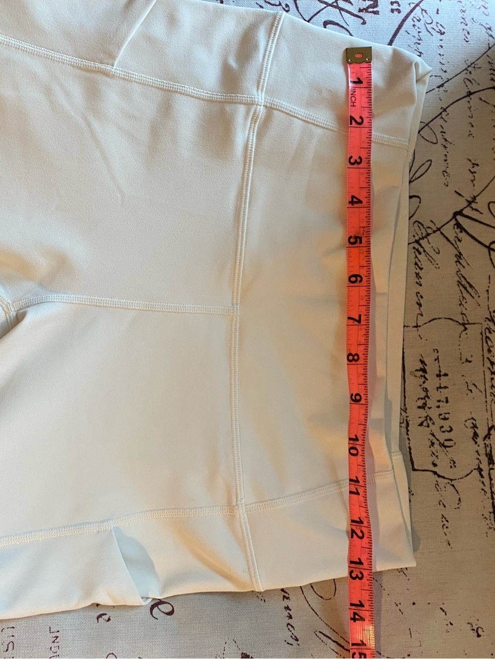 Fabletics PureLuxe Leggings in Light Cream - Picture 4 of 4